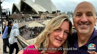 Kimberly Walker and her husband Mark left the US to travel the world together.