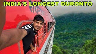 Journey in INDIA’S LONGEST DURONTO Express in Monsoon { Konkan Railway }