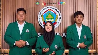 Delegasi Universitas Sains Al-Quran Kompetsi Debat Penegakan Hukum Pemilu Ke-4 Tahun 2024 Bawaslu RI