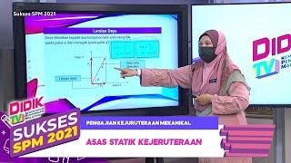 Sukses SPM (2021) | Pengajian Kejuruteraan Mekanikal - Asas Statik Kejeruteraan [R]