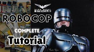 Robocop Painting Tutorial  HD Stencils Step by Step