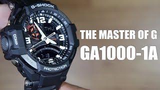 THE MASTER OF G - G-SHOCK GA-1000-1A - UNBOXING & SPEC