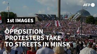 Belarus: huge opposition demonstration in Minsk | AFP