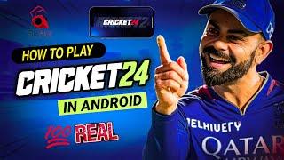 Cricket 24 For Android | How To Play Cricket 24 In Android | Technical Gaming Studios