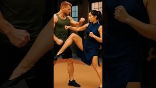 Ai Kungfu Battle-261 kiss of dragon #shorts #kungfumaster #kungfu #fight  #funny #action #kiss