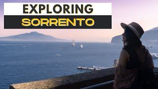 Capri to Sorrento | Day trip | How good is Sorrento, Italy? Indian Couple Travel Vlog