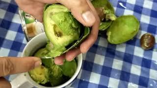 Cara Makan buah Avocado yg BETUL dan SEDAP dan MUDAH