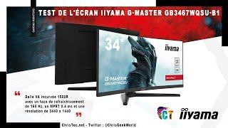 ️TEST de l'ecran iiyama G-Master GB3467WQSU-B1 Red Eagle: Écran gamer ultrawide parfait (Review)