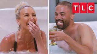 Billy and Kelle’s Romantic Hot Tub Session | MILF Manor | TLC