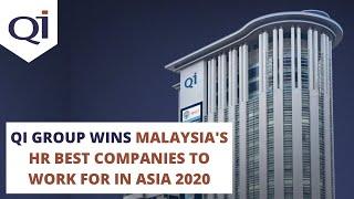 QI Group wins Malaysia’s HR Best Companies to Work for in Asia 2020