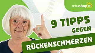 Rückenschmerzen vorbeugen: Die 9 BESTEN TIPPS gegen Rückenschmerzen