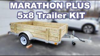 Marathon Galvanized Galvalume Plus 5x8 Utility Trailer Kit