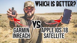 Apple iOS 18 Satellite Messaging VS Garmin InReach | Which is Better??