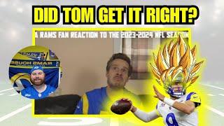 JUST WOW! Rams Fan Reacting to Tom Grossi's Rams Fan Reaction Video