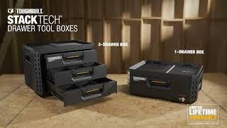 TOUGHBUILT Stacktech® Drawer Tool Boxes - TB-B1-D-70-3 / TB-B1-D-30-1