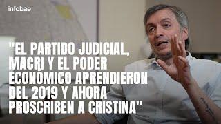 Máximo Kirchner habló en exclusiva tras una semana signada por la condena a la ex presidenta