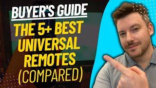 TOP 5 BEST UNIVERSAL REMOTES - Universal Remote Control Review (2023)