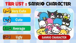 Tier List Rank Sanrio Character from Very cute to Ugly