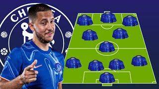  Welcome Back Eden Hazard!! Chelsea line up with Eden Hazard??? The Legend