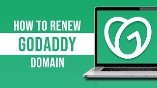 How to Renew GoDaddy Domain (2024)