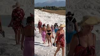Pamukkale  Türkiye Dream Holiday -White World Fun Day️ #pamukkale #pamukkaleturkey