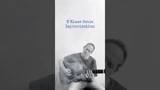 B Blues Scale improvisation #guitar #music #acoustic #improvisation #blues #fy #fyp #flow #nzmusic