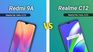 Redmi 9A VS Realme C12 - Which one to BUY?? | Full comparison!