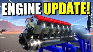 Testing Piston Engines on Dynos in the NEW Engine UPDATE!