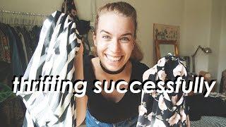 HOW TO THRIFT SUCCESSFULLY // a guide to second hand fashion