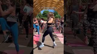 what’s your pre-workout ritual? #groupfitness #groupfitnessclasses #dancecardio #lowimpactworkout