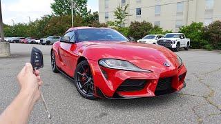 2024 Toyota GR Supra 3.0 Base Manual: Start Up, Exhaust, Walkaround, Test Drive and Review