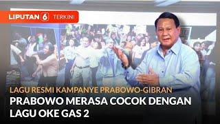 TKN Prabowo-Gibran Resmi Meluncurkan Lagu Kampanye Berjudul Oke Gas 2 | Liputan 6