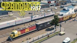 Cities Skylines: Springwood Retro Trains ft. Bsquiklehausen -EP38-