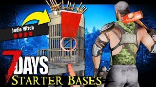 Top 5 Beginner Horde Bases - 7 Days to Die