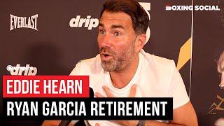 Eddie Hearn REACTS To Ryan Garcia Retirement Claim