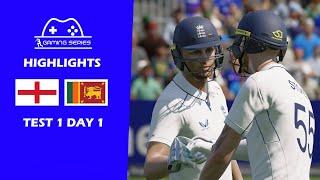 England v Sri Lanka - Test 1 Day 1 2024 | Emirates Old Trafford (Manchester) | Gaming Series