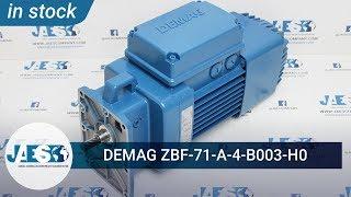 DEMAG ZBF-71-A-4-B003-H0 (IN STOCK) Cylindrical rotor motor 1350RPM - Motore a rotore cilindrico