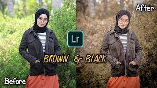 CARA EDIT FOTO BROWN & BLACK TONE DI LIGHTROOM !! ala Aisyah Rukmini