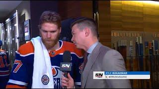 The Edmonton Oilers captain joins Sportsnetkyle following Game 4 / 15.06.2024