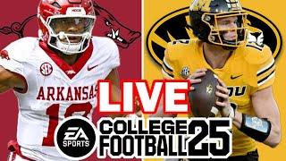 Arkansas at Missouri - 11/30/24 Simulation (EA College Football 25)