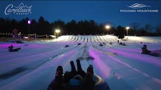 Galactic Snow Tubing at Camelback | Pocono Mountains