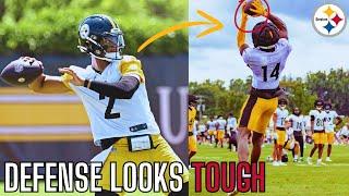 Justin Fields & The Pittsburgh Steelers Are LCOKED In At TRAINING CAMP... | Steelers Camp NEWS |