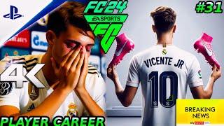 EA SPORTS FC 24 | I QUIT FOOTBALL!!!| PLAYER CAREER MODE #31 | PS5™