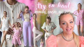 Summer HAUL | Sinsay, H&M, Primark, Reserved,…