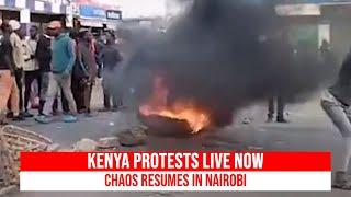 Happening Now :Kenya Protesters Set Fire On Private Jet meant for President | Nairobi | 27.6.24