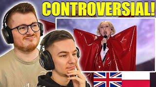 LUNA -THE TOWER (LIVE) |POLAND| EUROVISION 2024 -  ENGLISH/POLISH REACTION (REAKCJA!+POLSKIE NAPISY)