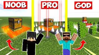 NOOB vs PRO: SECRET HIDDEN DIAMOND in MINECRAFT