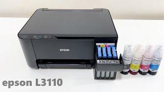 Epson L3110 Complete Installation Process