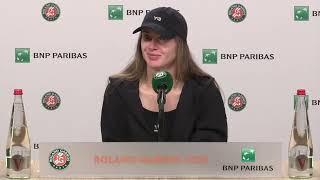 Roland-Garros 2025 - Elina Svitolina : "I try to win, to raise the flag of Ukraine high... "