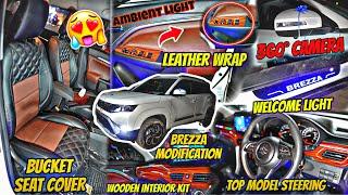 Ultimate interior 2024 Brezza Base To Top Modification  Brezza LXI Base To Top Modified